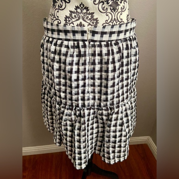 TOPSHOP Gingham mini skirt - Picture 4 of 8